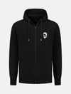 ZIP VEST BLACK